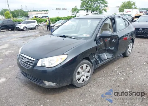 2008 Hyundai Elantra Gls/Se from USA, damaged, VIN KMHDU46D18U492819